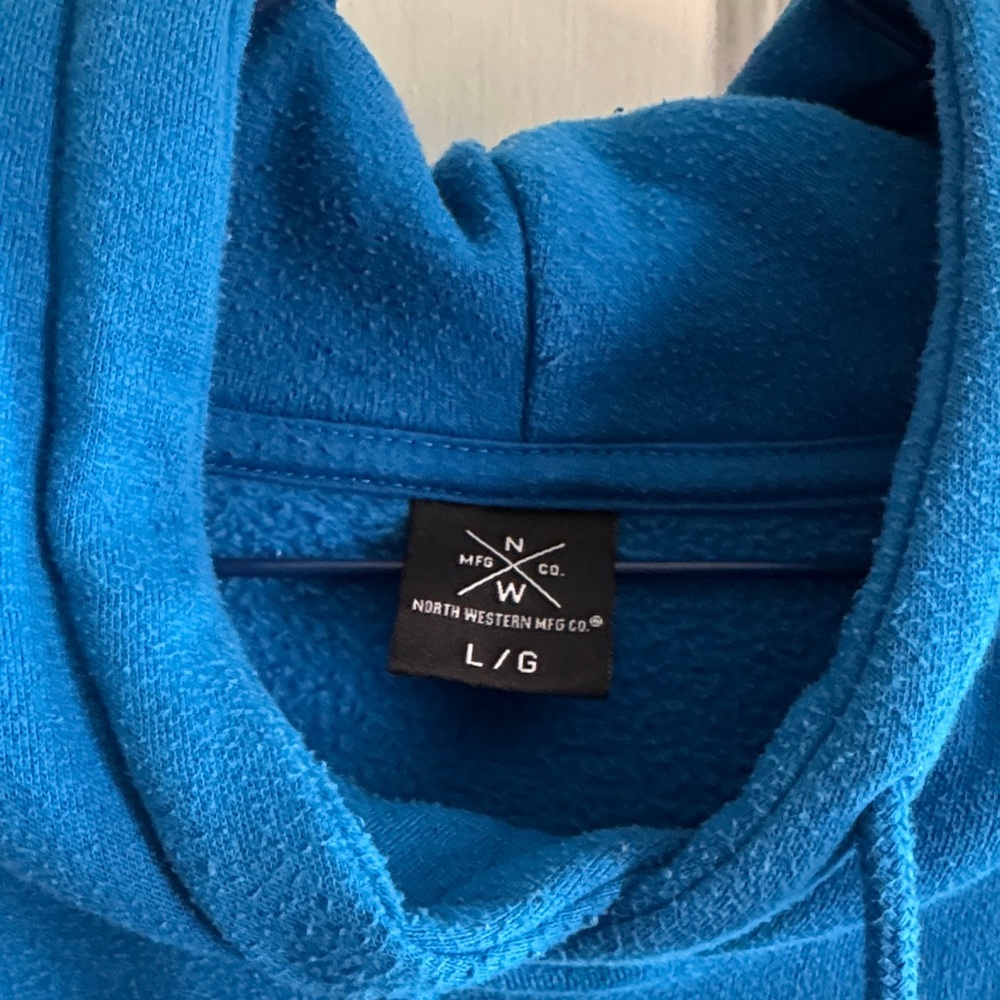 North Western MFG Co. Blue Hoodie